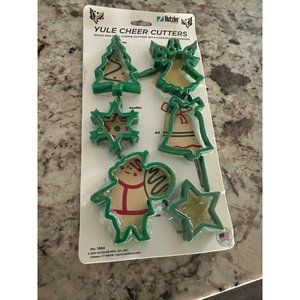 Yule Cheer Cookie Cutters set of 6